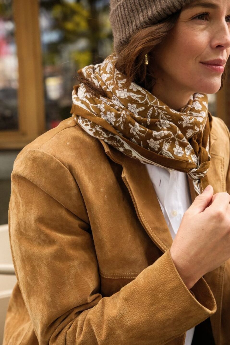 Bufanda Calcutta Olive para adultos