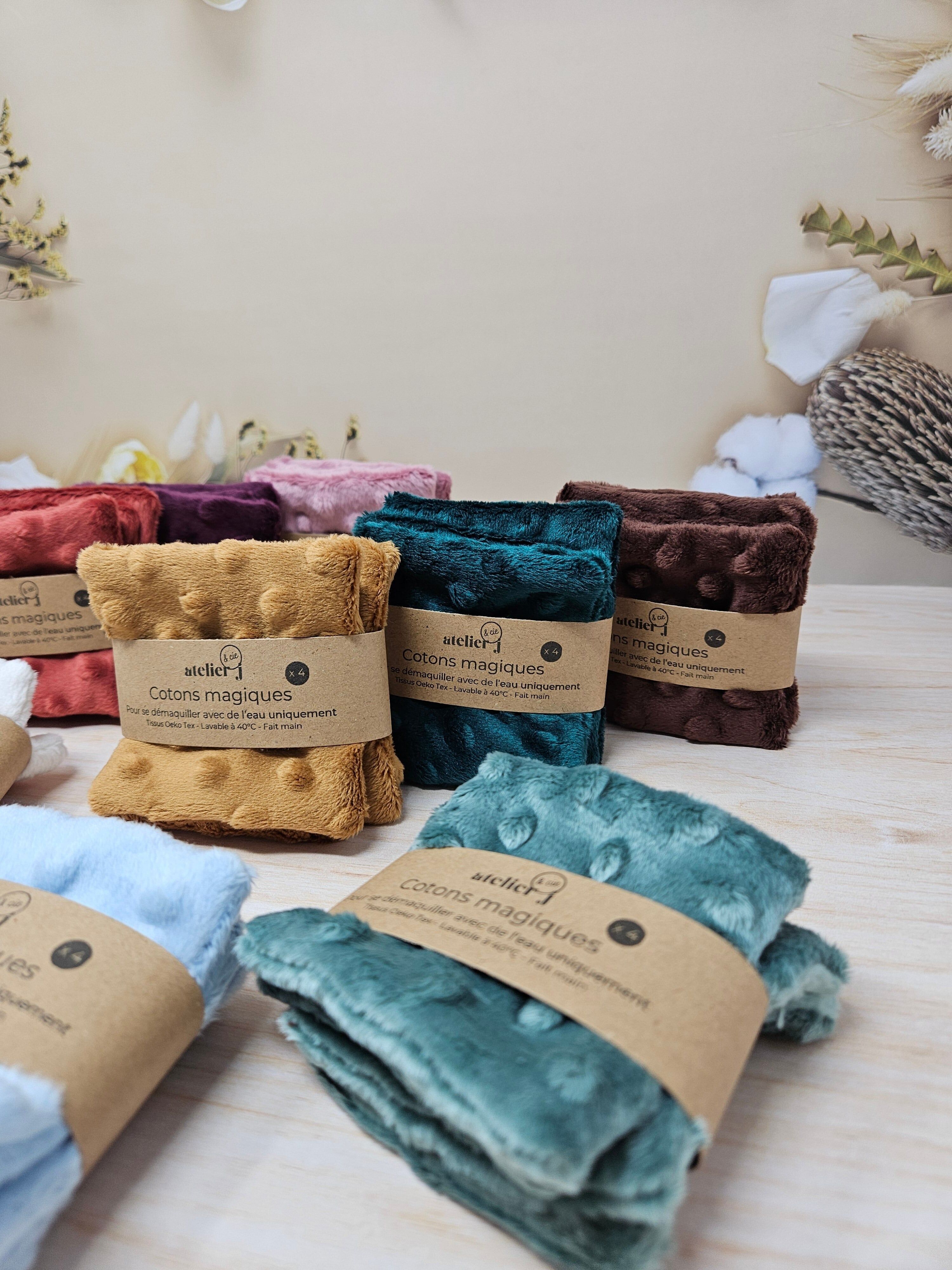 Cotons magique - lot de 4