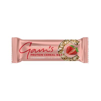 Gam's Protein Cereal Bar Fragola 29gr