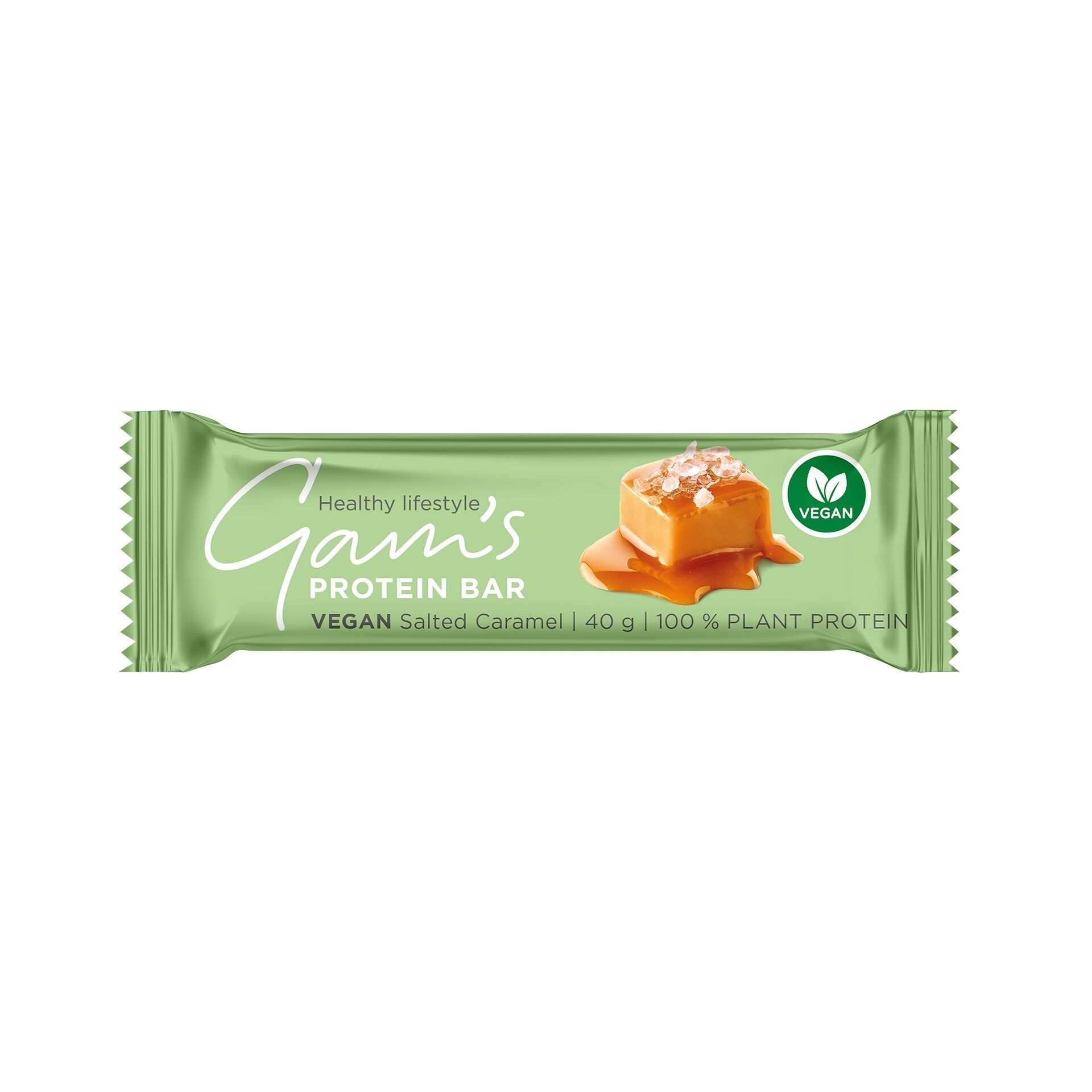 Gam's Protein Protein Bar (23%) Vegan Salted Caramel 40g