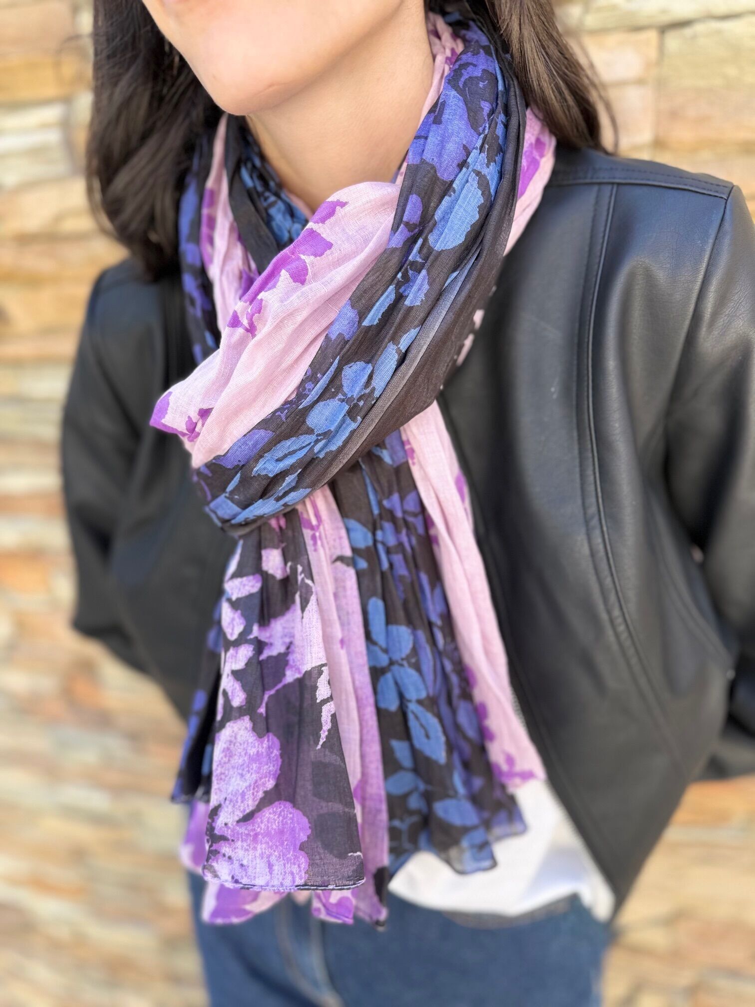 Bufanda de mujer de moda de entretiempo