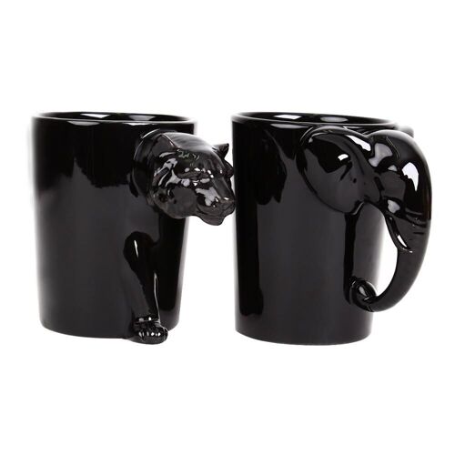 Mug savana animal black hf