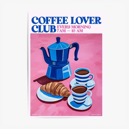 Affiche & Tableau Cuisine – Coffee Lover Club
