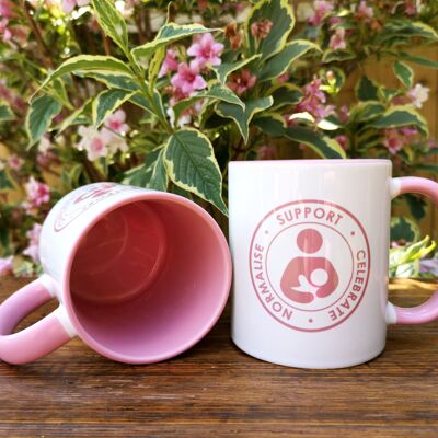 Breastfeeding Support Celebrate Normalise Ceramic Mug