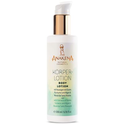 Tropical body lotion with organic guava, turmeric, organic algae & Monoï de Tahiti pineapple