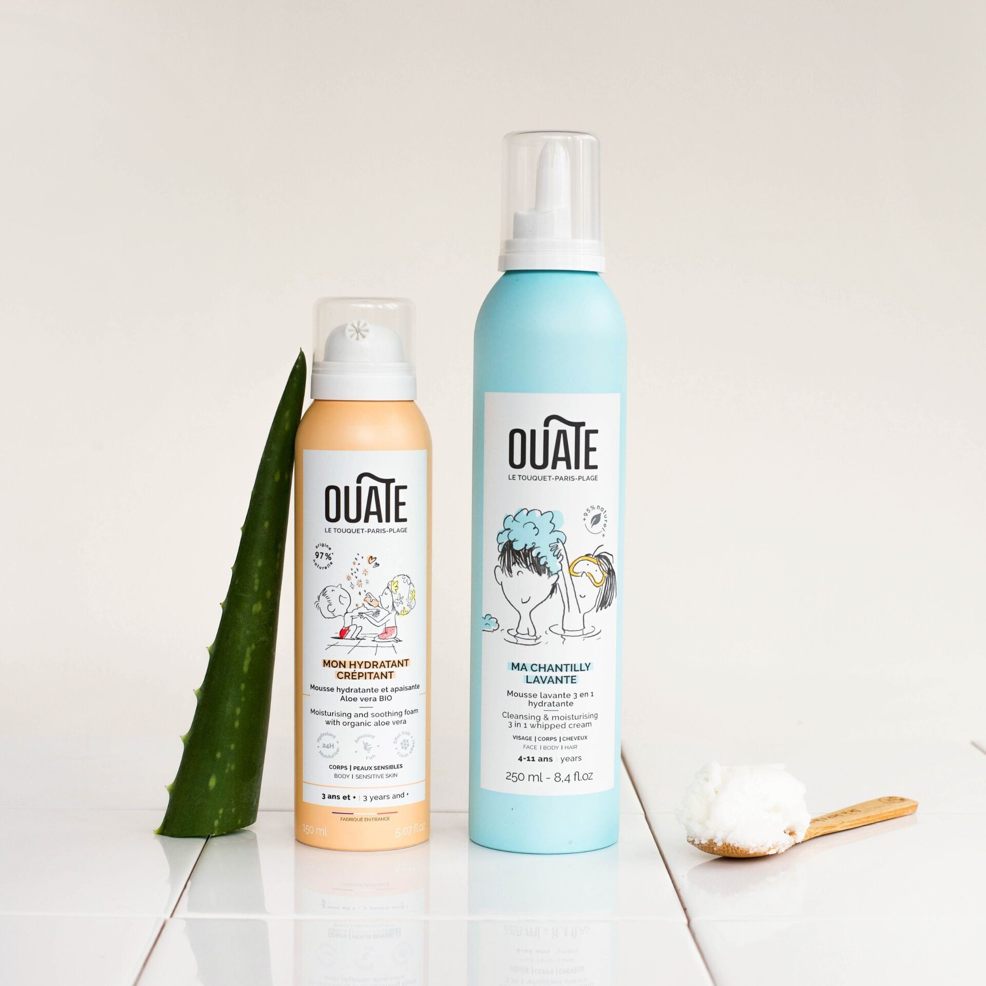 MY MAGIC TREATMENTS - Body set for ages 3 and up - My cleansing whipped cream & My crackling moisturizer