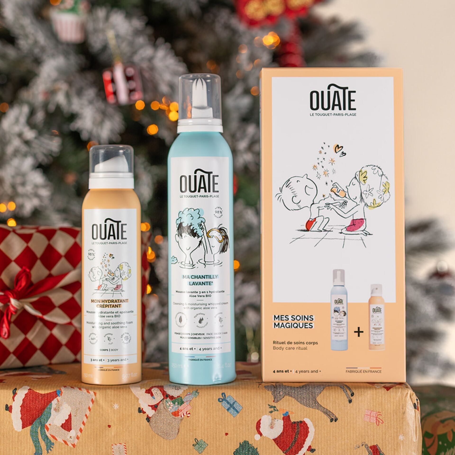 MY MAGIC TREATMENTS - Body set for ages 3 and up - My cleansing whipped cream & My crackling moisturizer