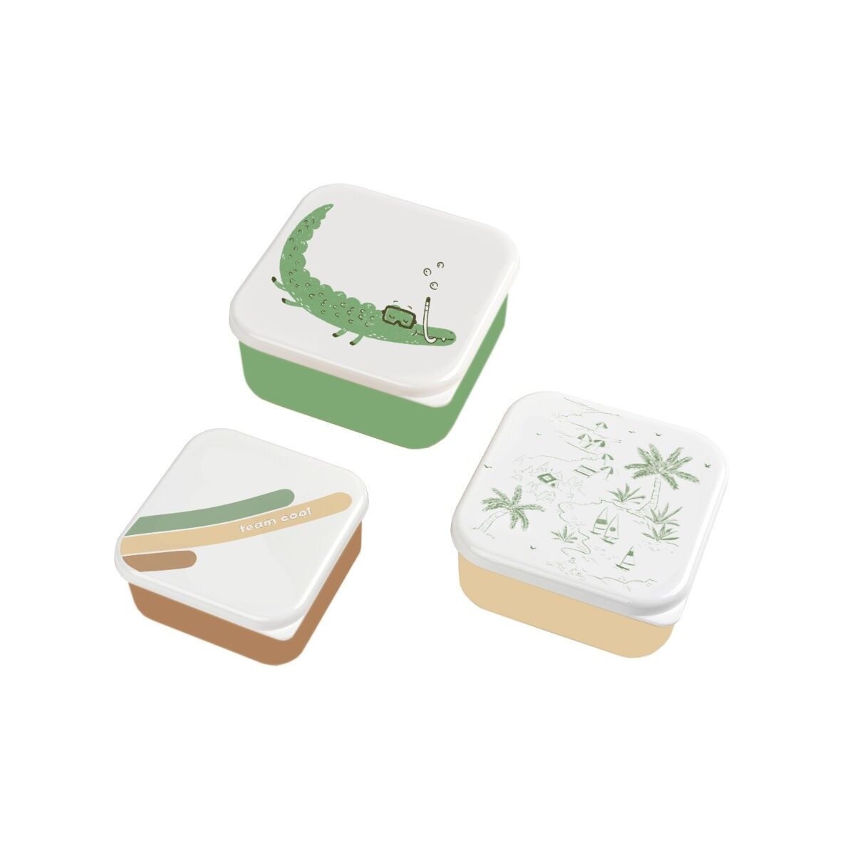 SET OF 3 LUNCH BOXES LES PETITES CHOSES