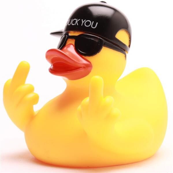 Duck You canard en caoutchouc - canard en caoutchouc