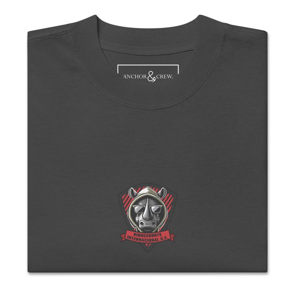 Rinoceronte C. F.T-shirt oversize en coton de football El Clasico