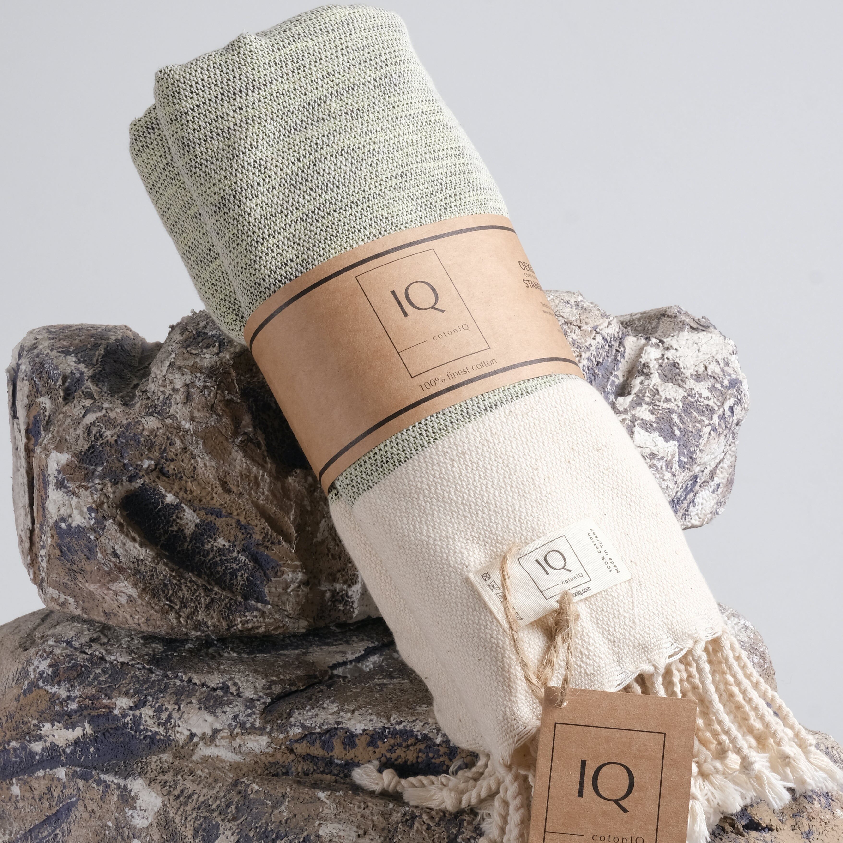 toalla de hammam | toalla de sauna | toalla de playa | Ecuador | Verde | 170x95cm