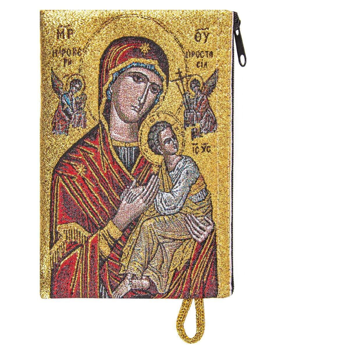 Monedero con motivo cristiano - 10x15cm