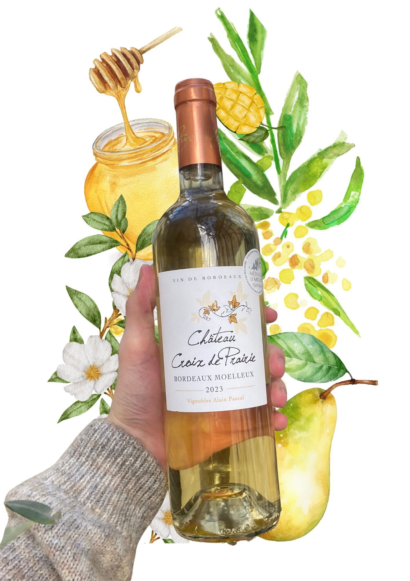 Croix de Prairie 2023, Bordeaux Moelleux