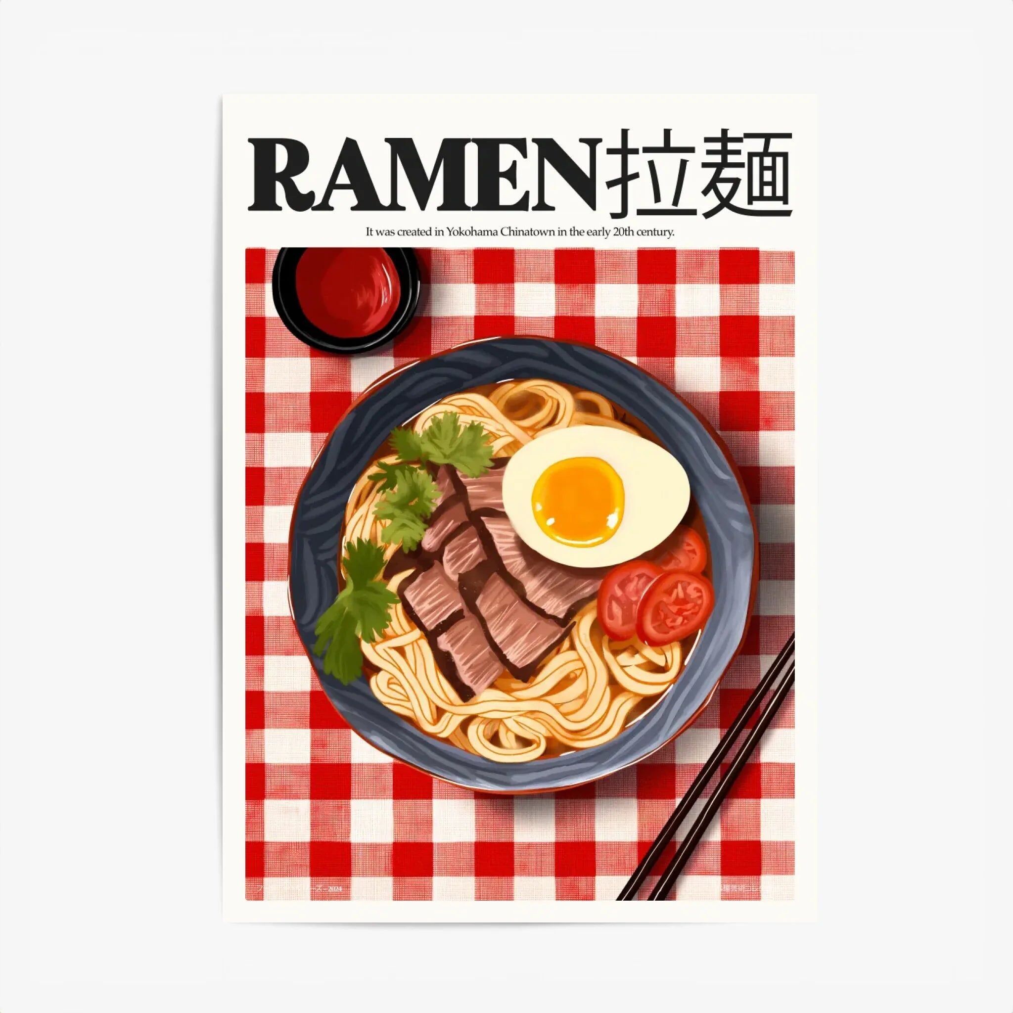 Küchenposter & Tafel – Ramen