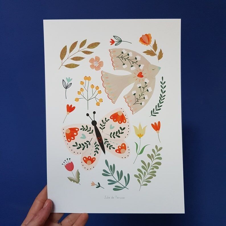 Print poster Spring A4