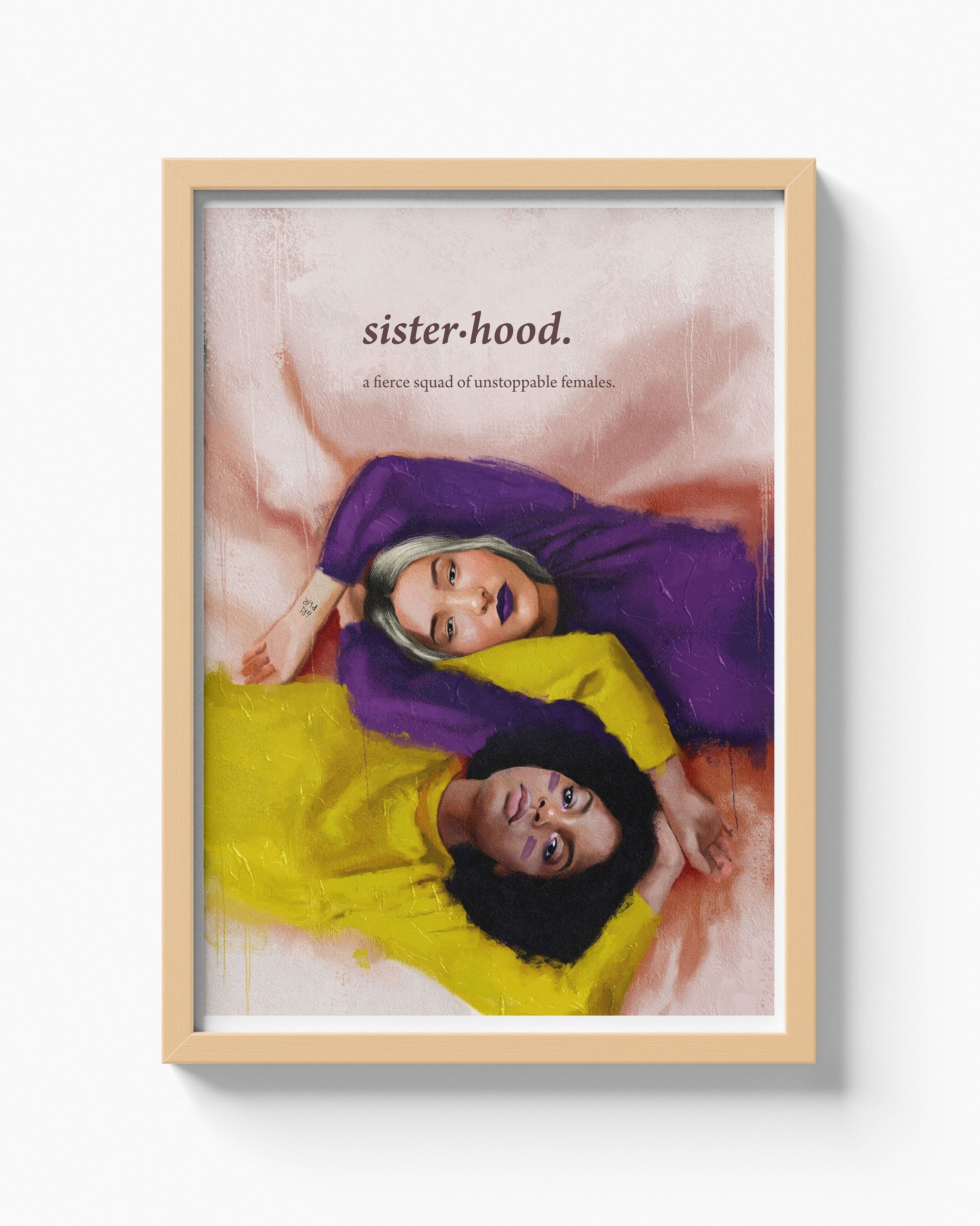 Stampa artistica "Sorellanza"