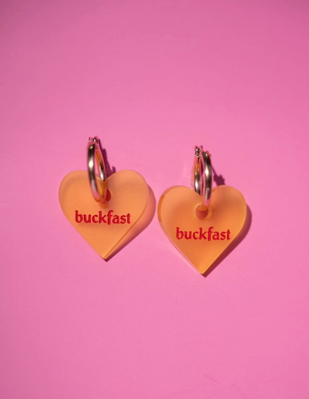 Buckfast Herz Creolen