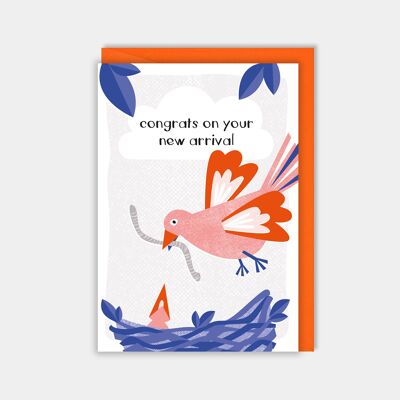 New baby card - congrats on your new arrival