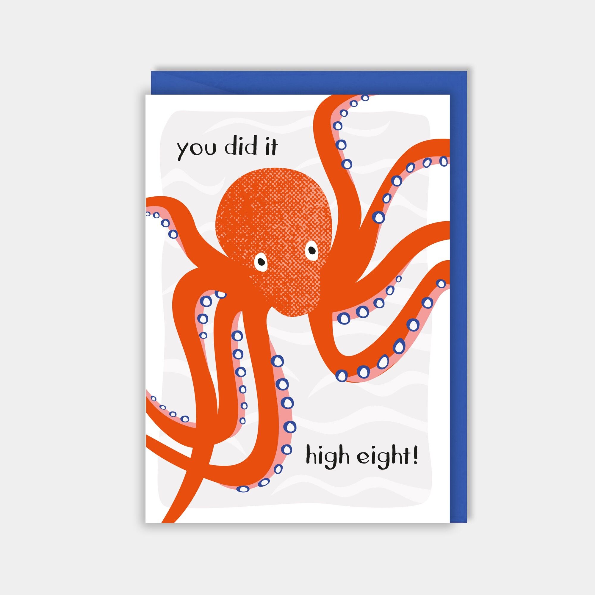 You did it. High eight!