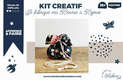 Kit DIY Couture Bourse