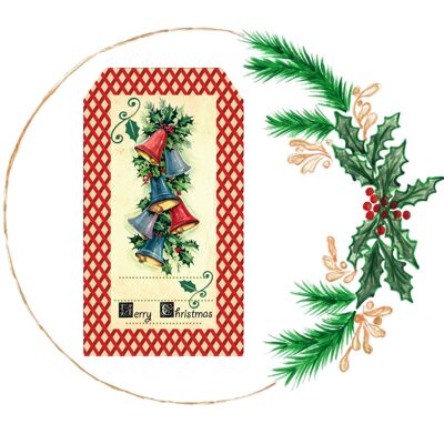 Christmas tag TGPCH04B