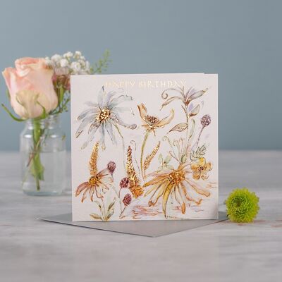 Daisy Chain Greetings Card