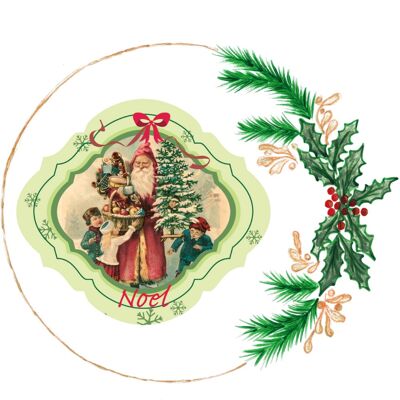 Étiquette de Noël TGPCH13