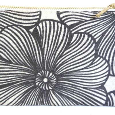 Large flower coin purse