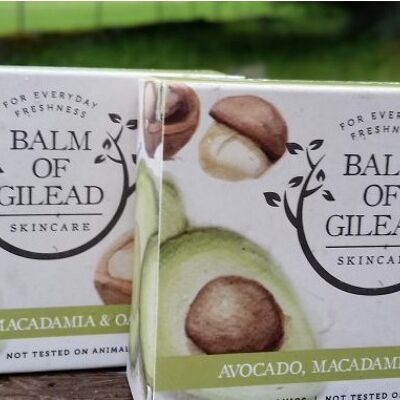 Avocado, Macadamia & Oatmeal soap (Packaged)