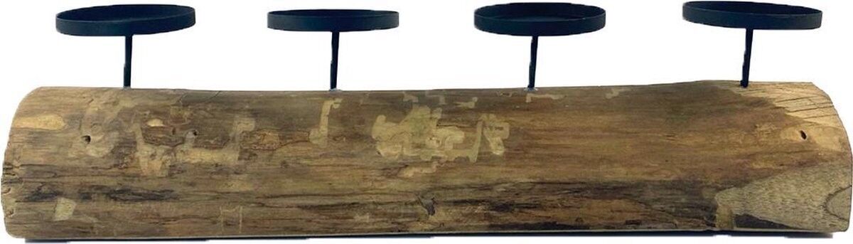 Candeliere ceppo d'albero