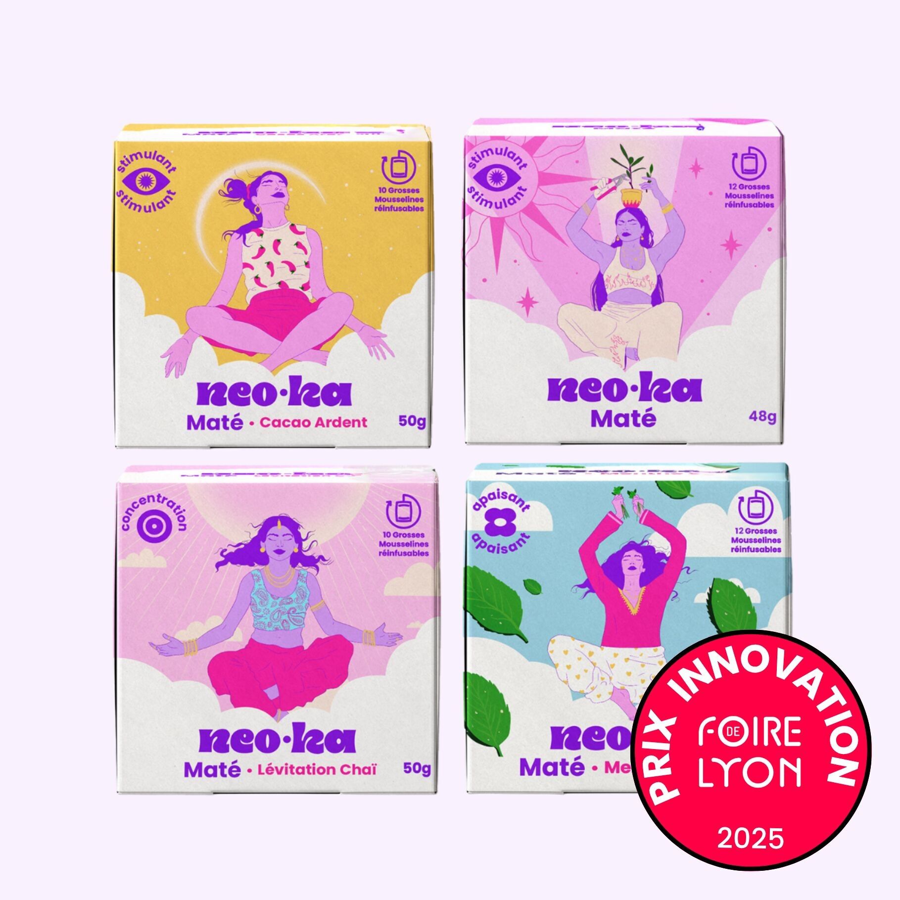 Pack Découverte Grosses Mousselines Réinfusables Maté Bio - Alternative Café