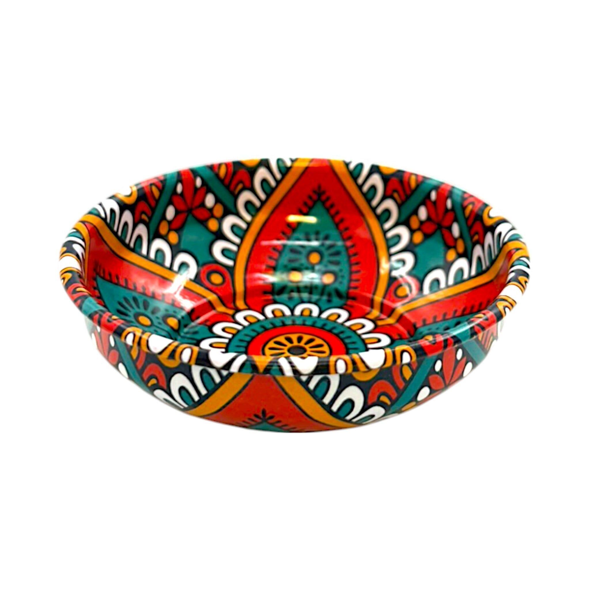 Cuenco de metal - Mandala 1 - Pequeño - 8 cm