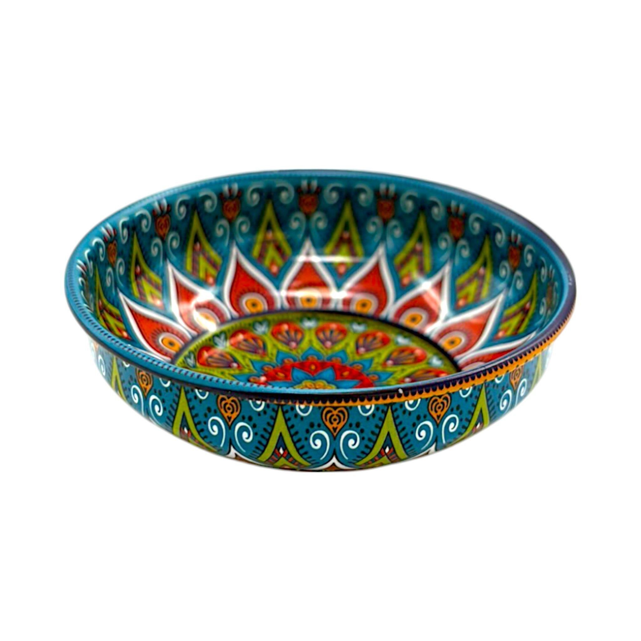 Cuenco de metal - Mandala 2 - Pequeño - 8 cm