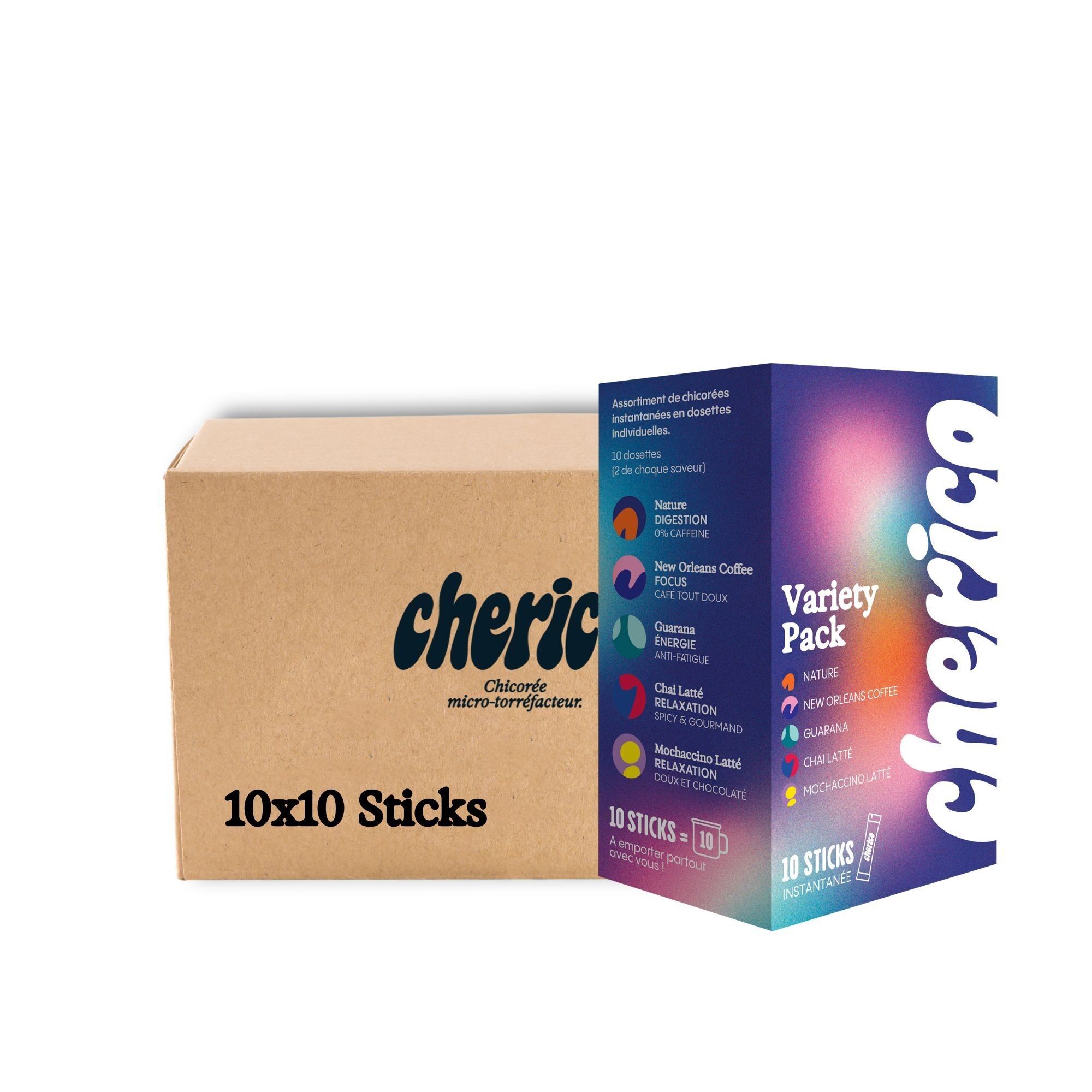 Variety Pack – Single Sticks x10 (Box of 10 packs)