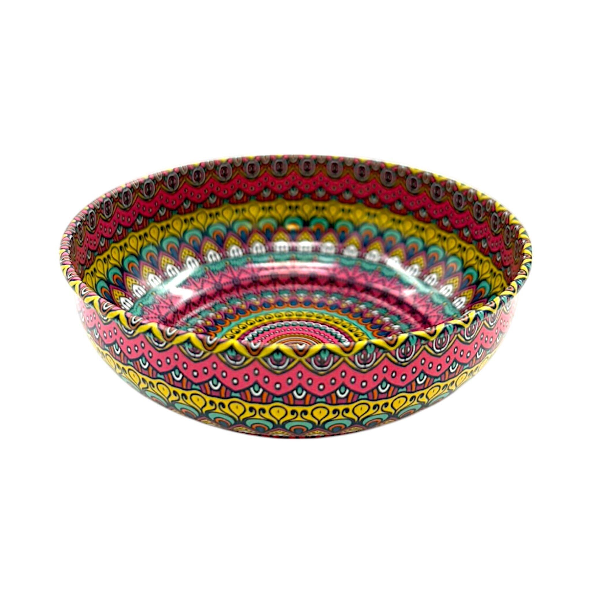 Metal Bowl - Mandala 2 - Medium - 9cm