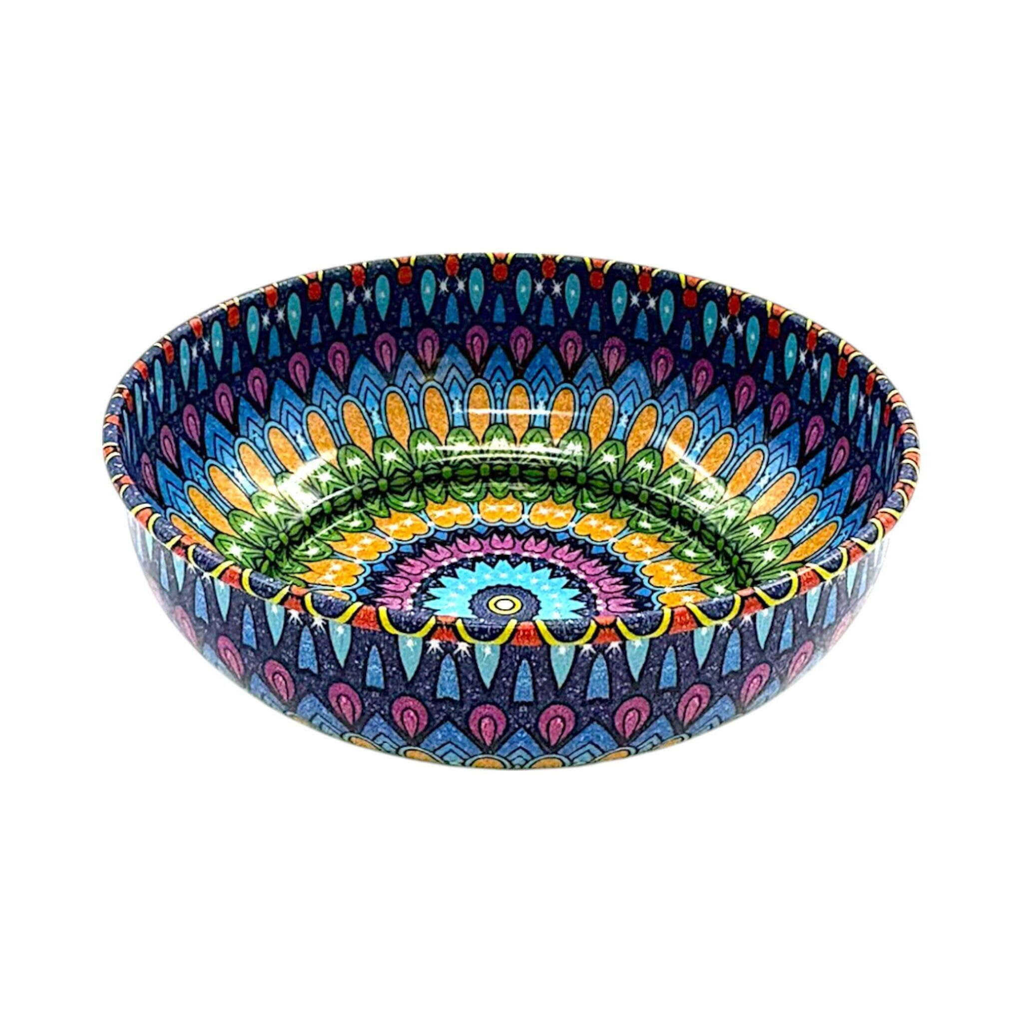 Metal Bowl - Mandala 3 - Medium - 9cm