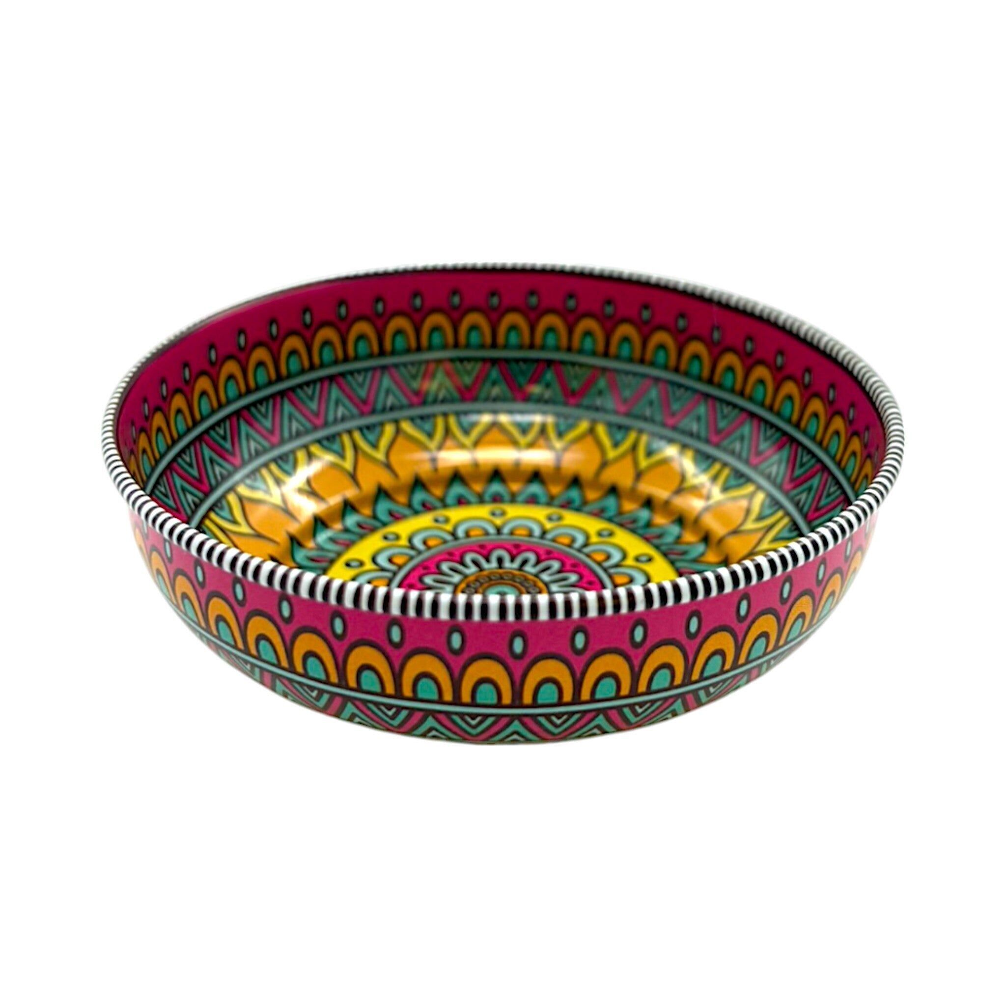 Metal Bowl - Mandala 4 - Medium - 9cm