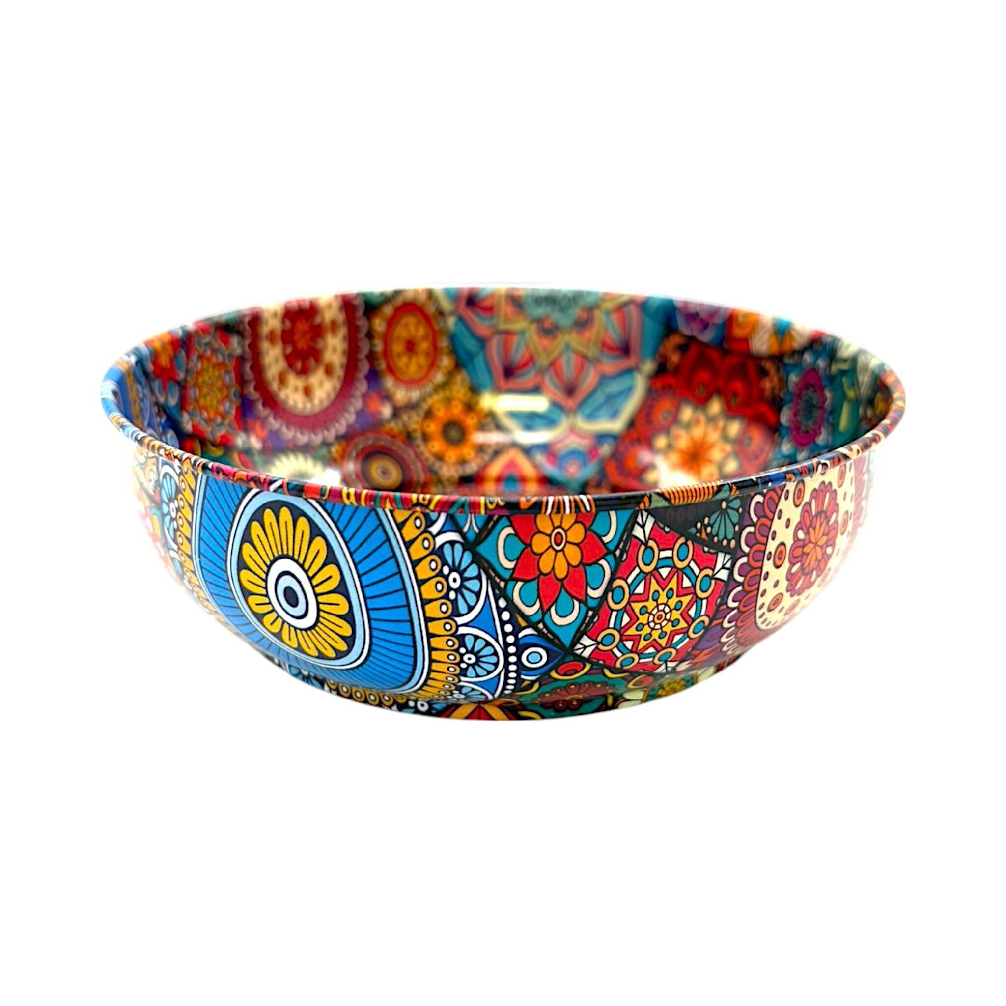 Metal Bowl - Mandala 1 - Large - 12cm
