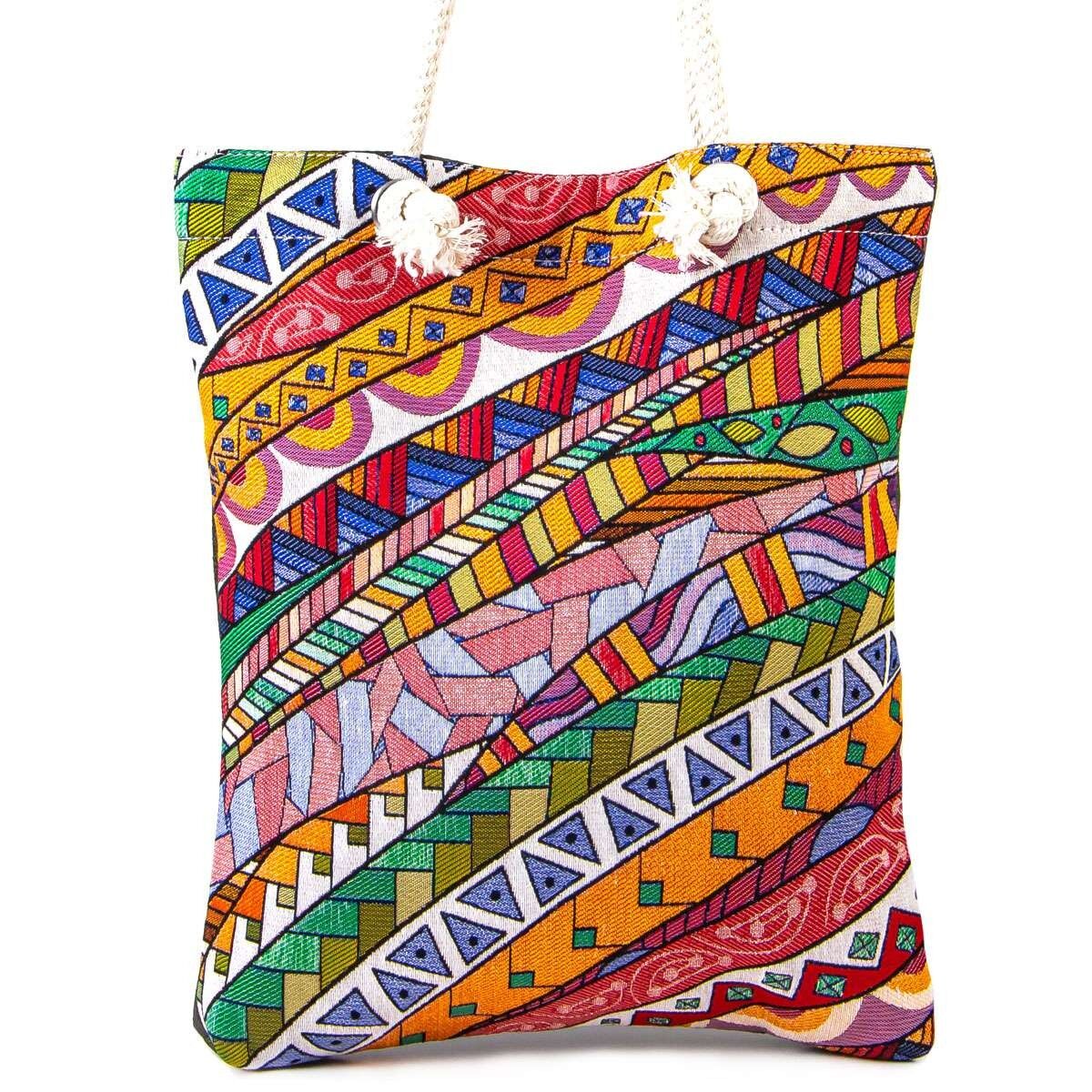Shoulder bag - Boho style - Fallacia - 38x35cm