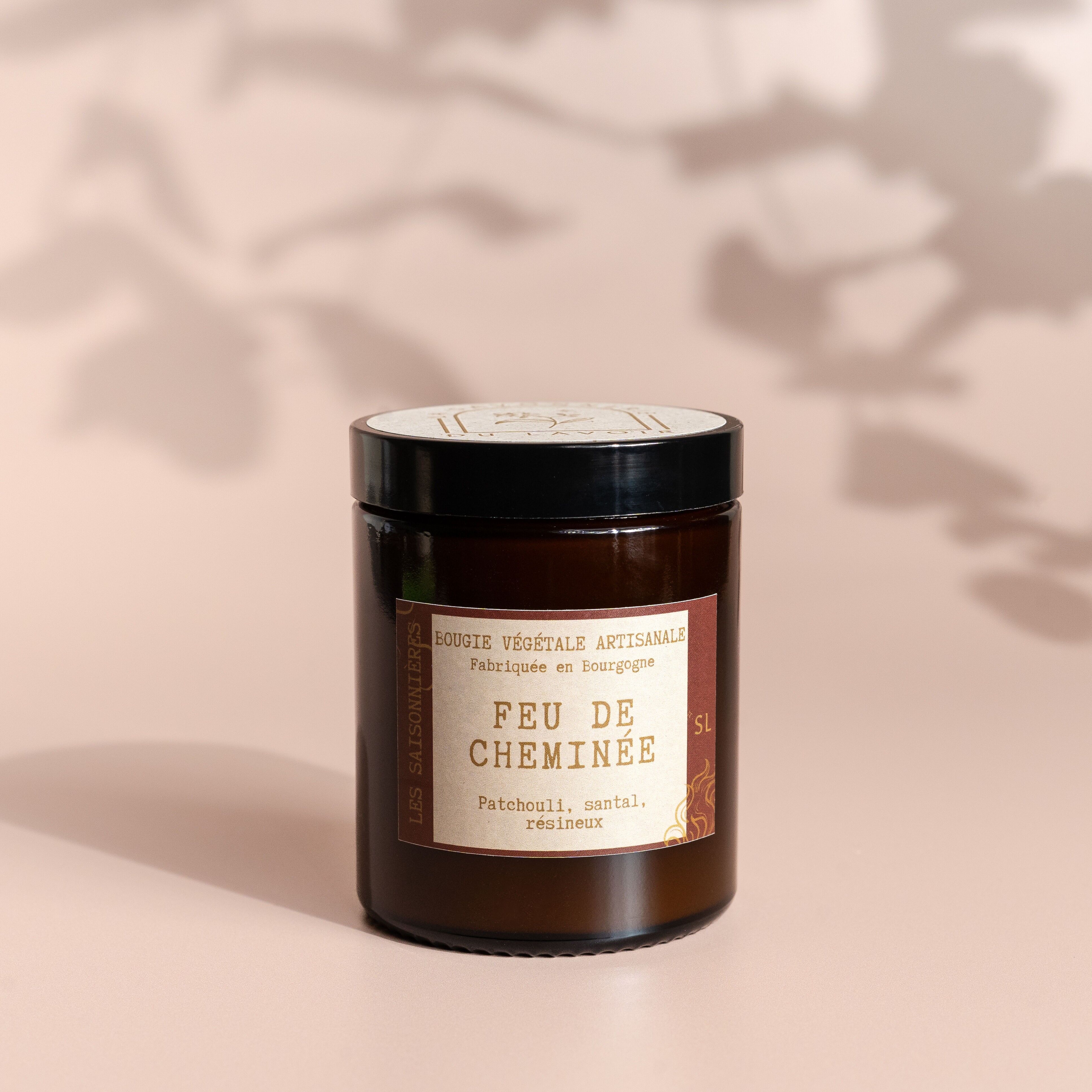 Soy Wax Scented Candle - Fireplace Fire (140g net)