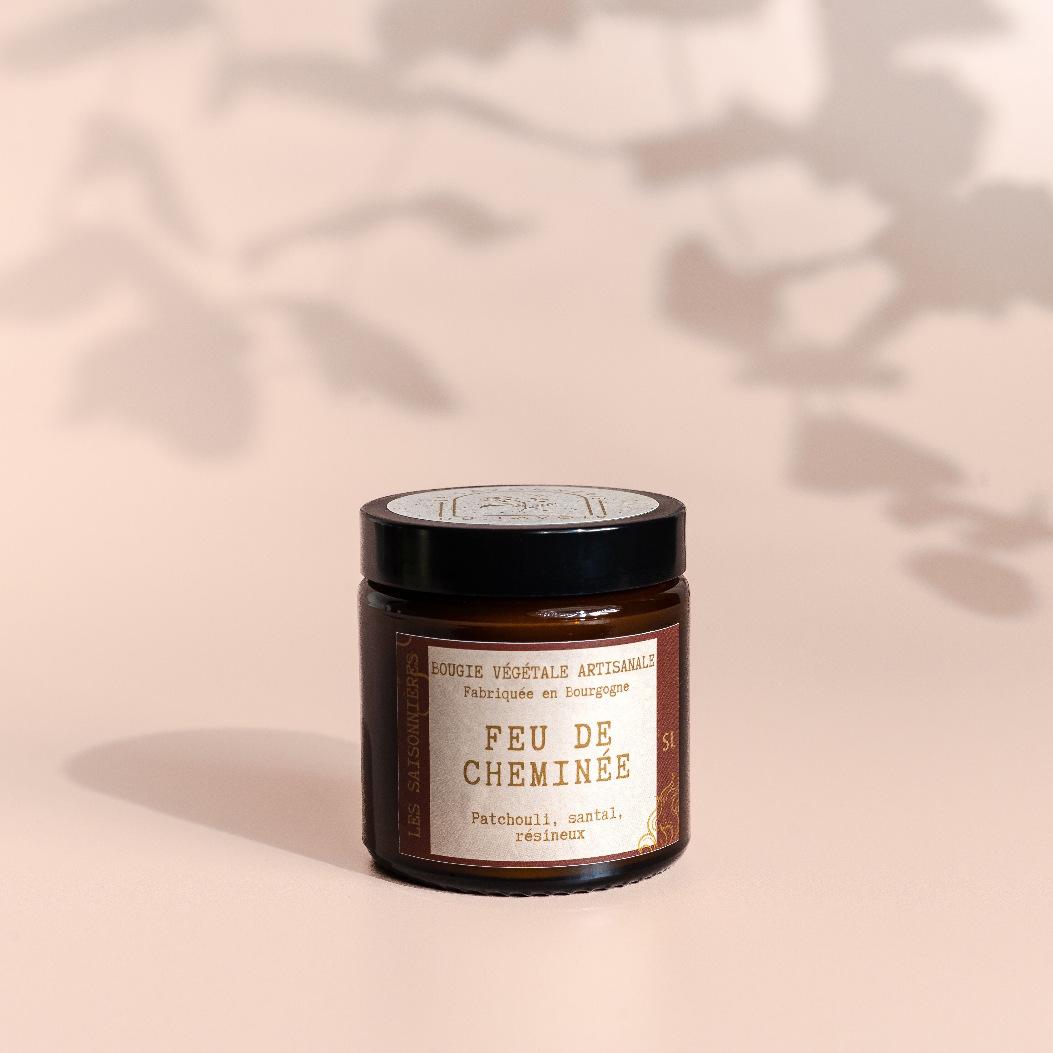 Soy Wax Scented Candle - Fireplace Fire (80g net)