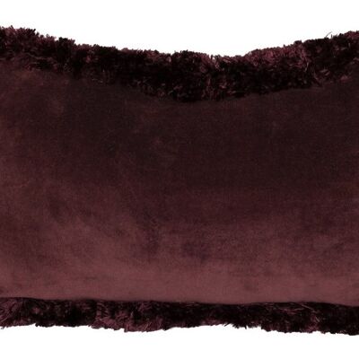 PILLOWCASE BASIC SMALL VELVET - WINE (30*50 cm)