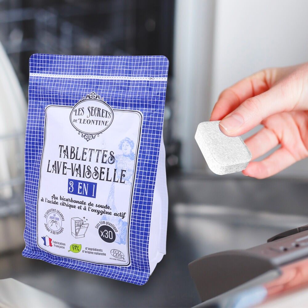 Tablettes lave-vaisselle 3 EN 1 ECOCERT - Boite x30