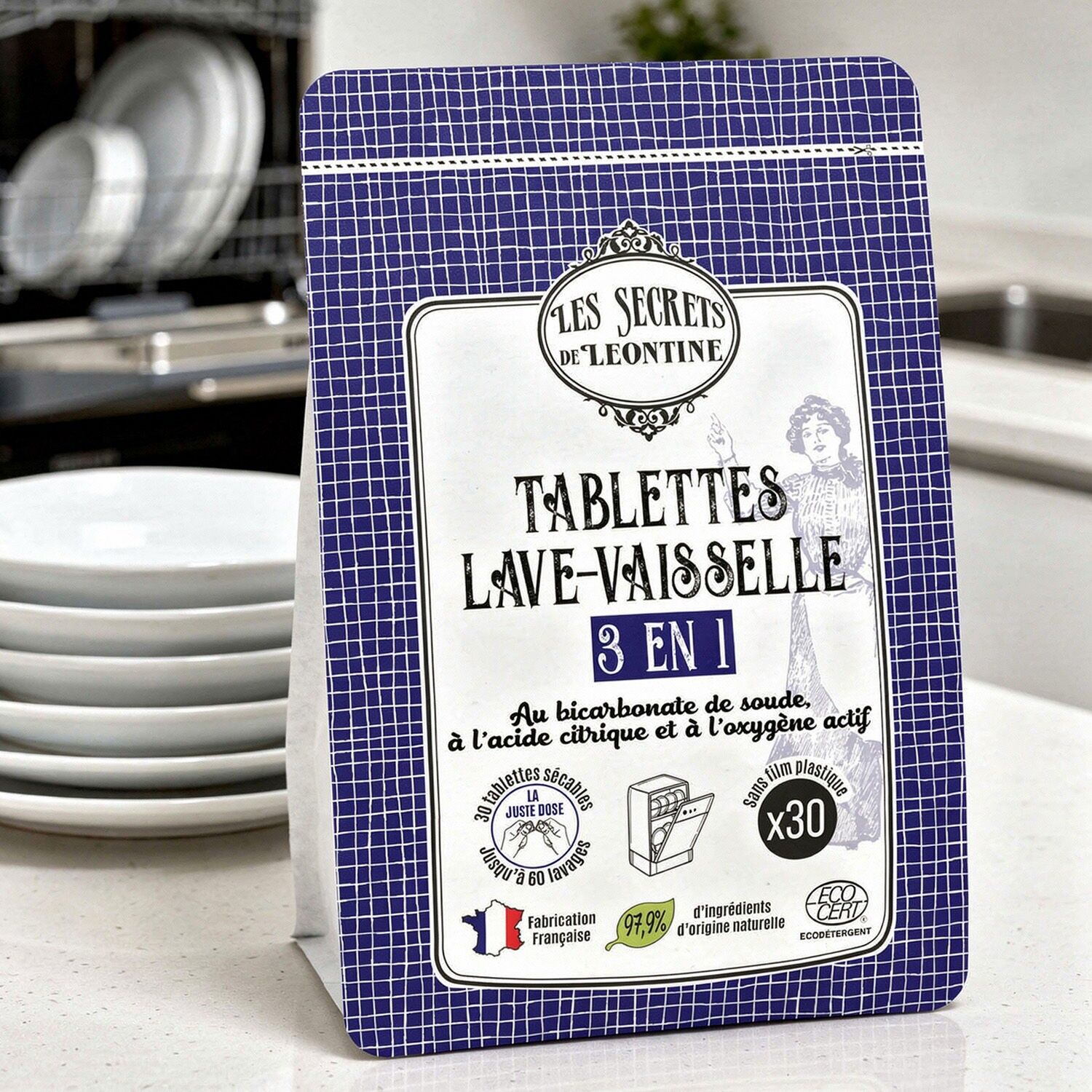 Tablettes lave-vaisselle 3 EN 1 ECOCERT - Boite x30