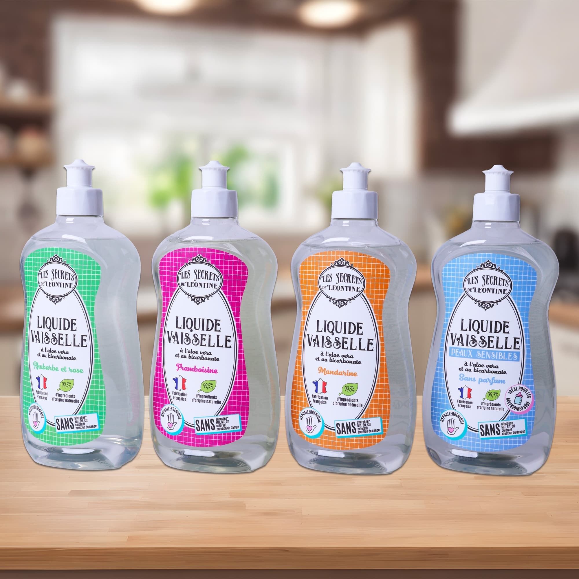 Liquide vaisselle mains peaux sensibles - Flacon 500 ml