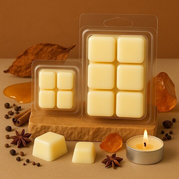 Scented Wax Melt - Amber Honey and Tobacco