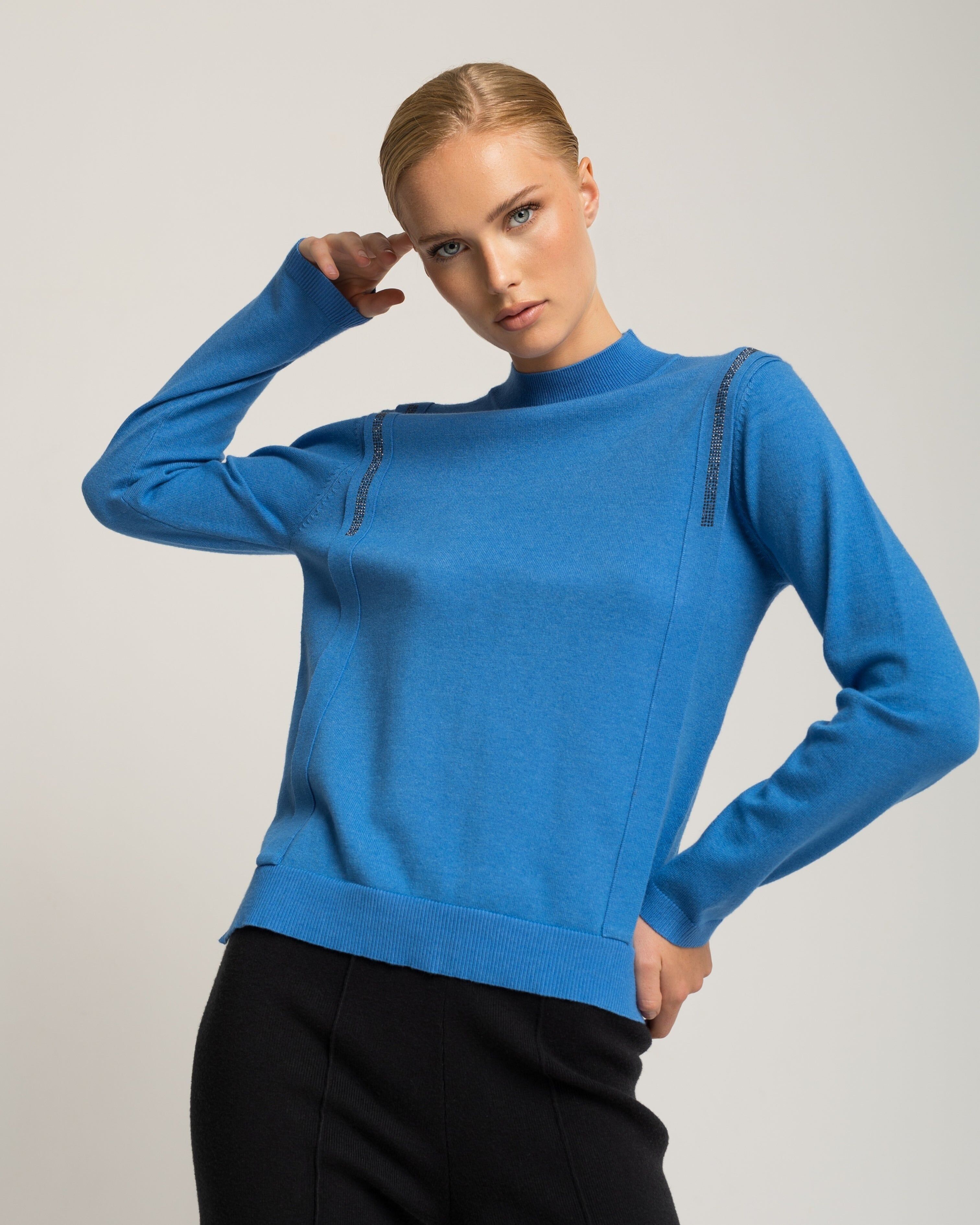 Pull basique en maille unie Leire