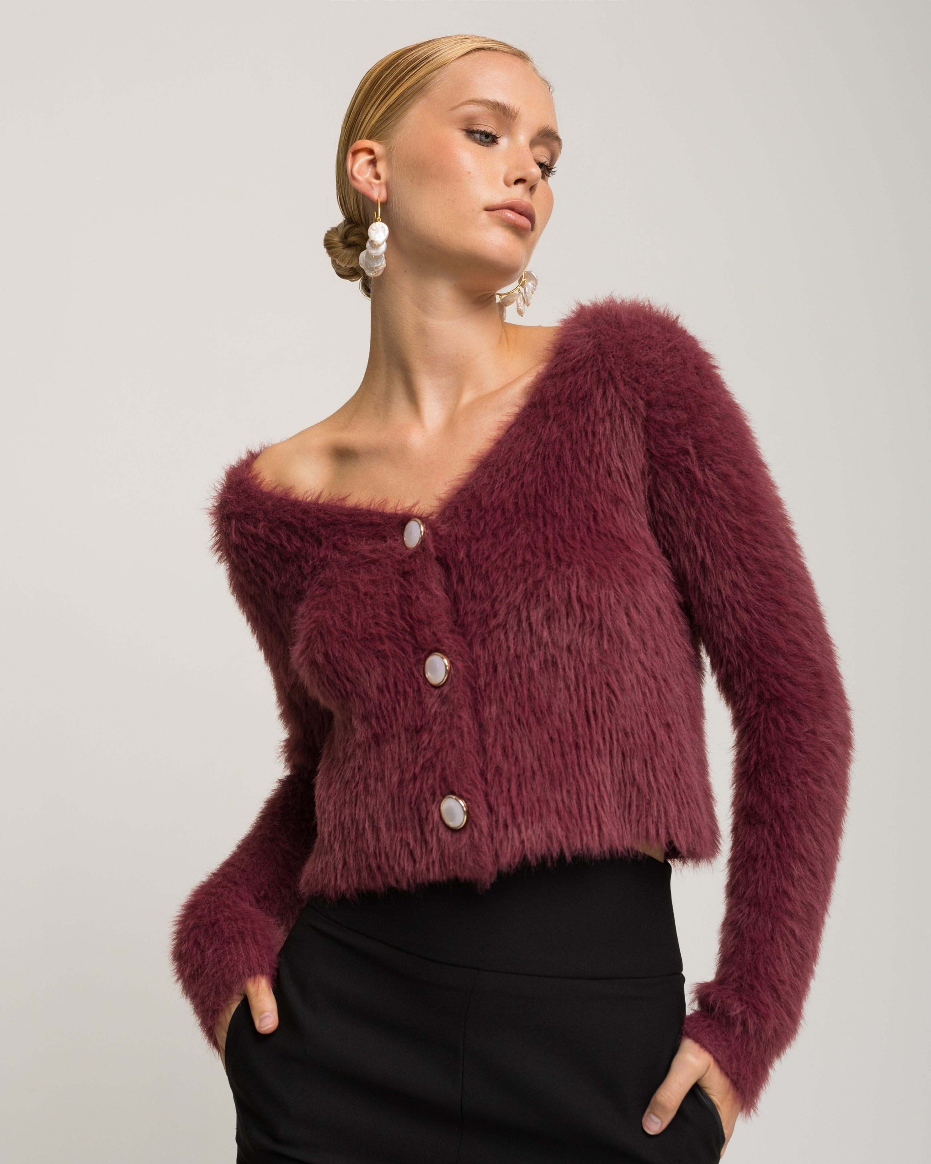 Giacca corta in pelliccia Talia