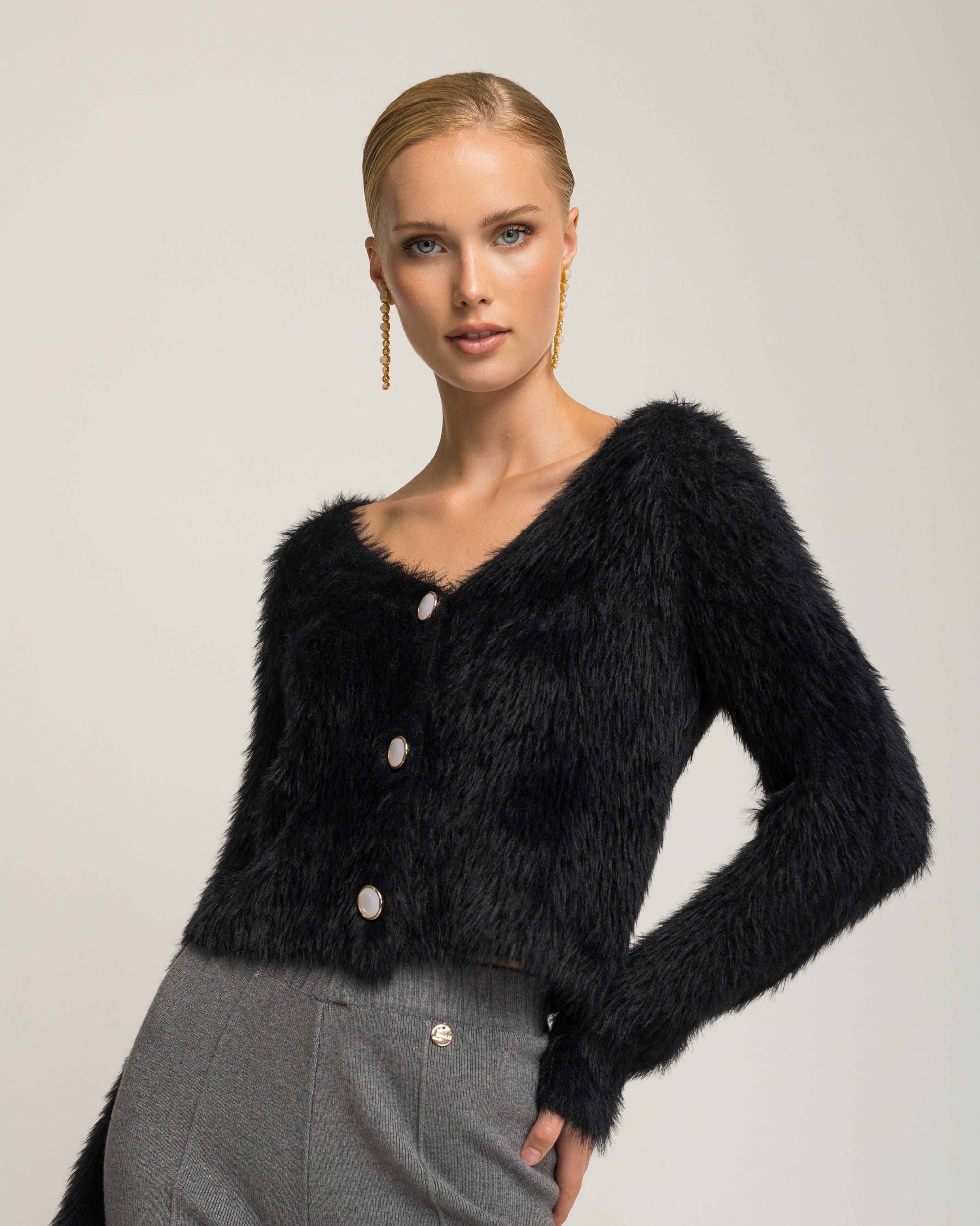 Rebeca corta efecto pelo Talia