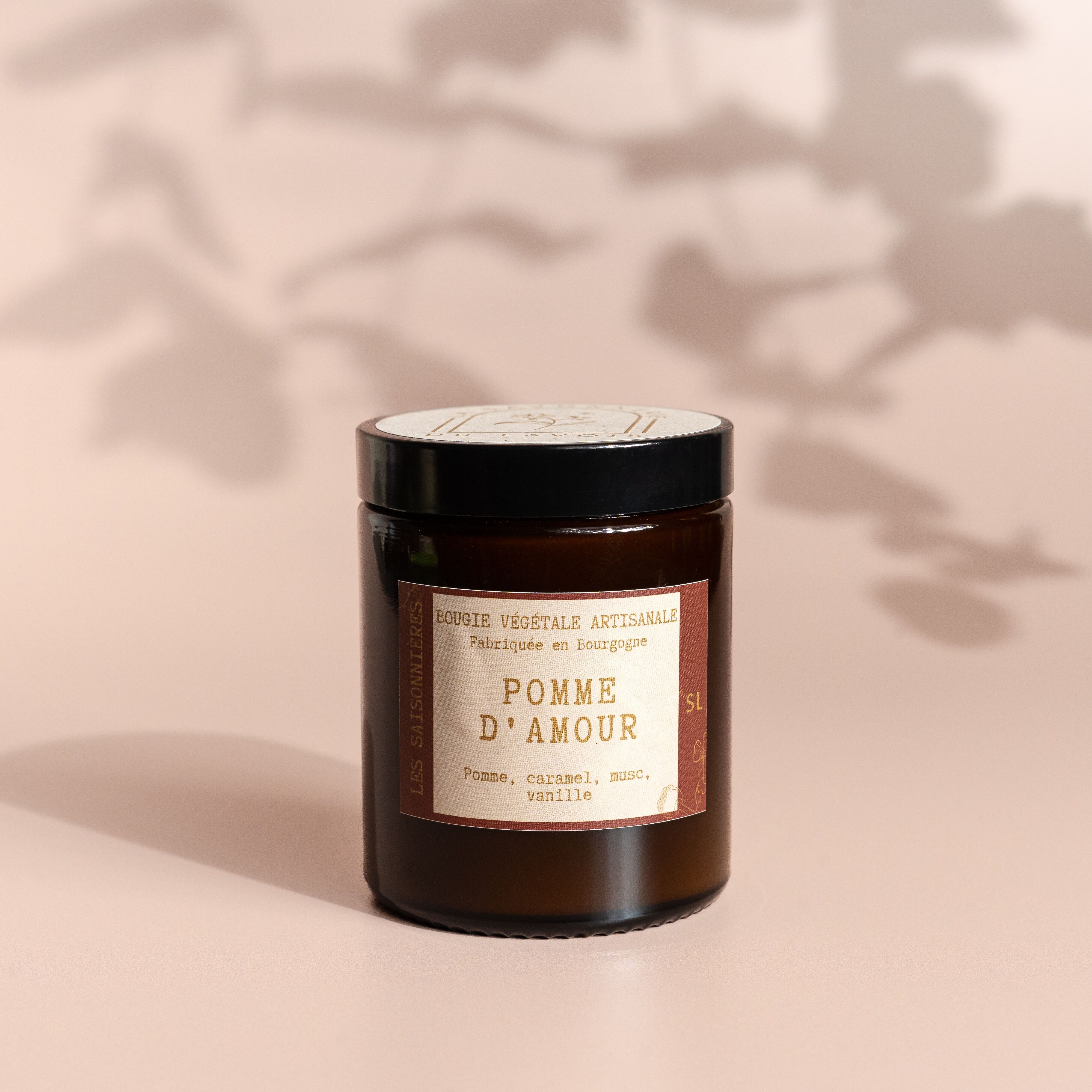 Scented soy wax candle - Candy Apple (140g net)